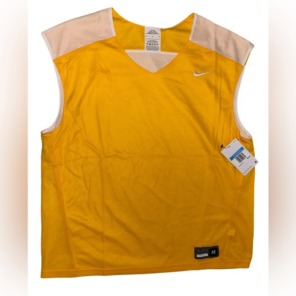 Nike Men Size Small Reversible Practice Jersey Yellow and/or White New - Picture 2 of 6
